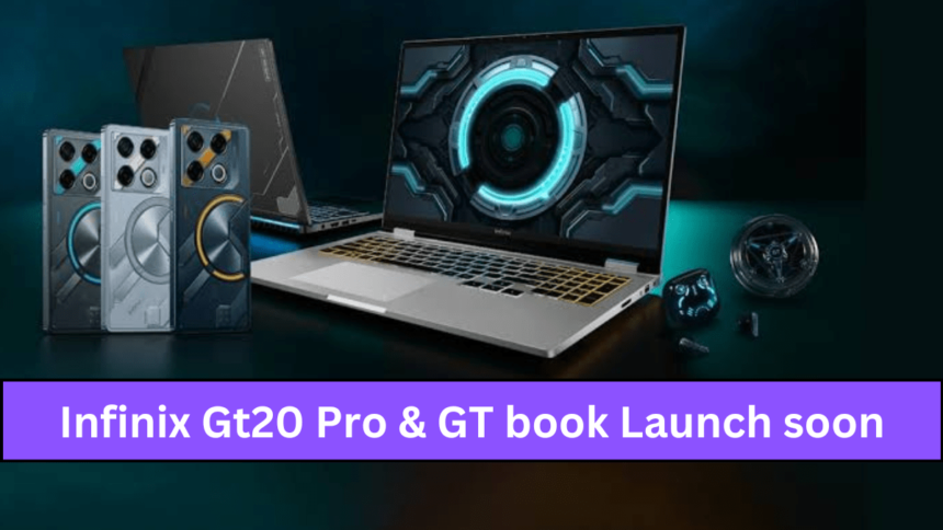 Infinix gt20 Pro and GT book