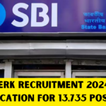 SBI Clerk Recruitment 2024