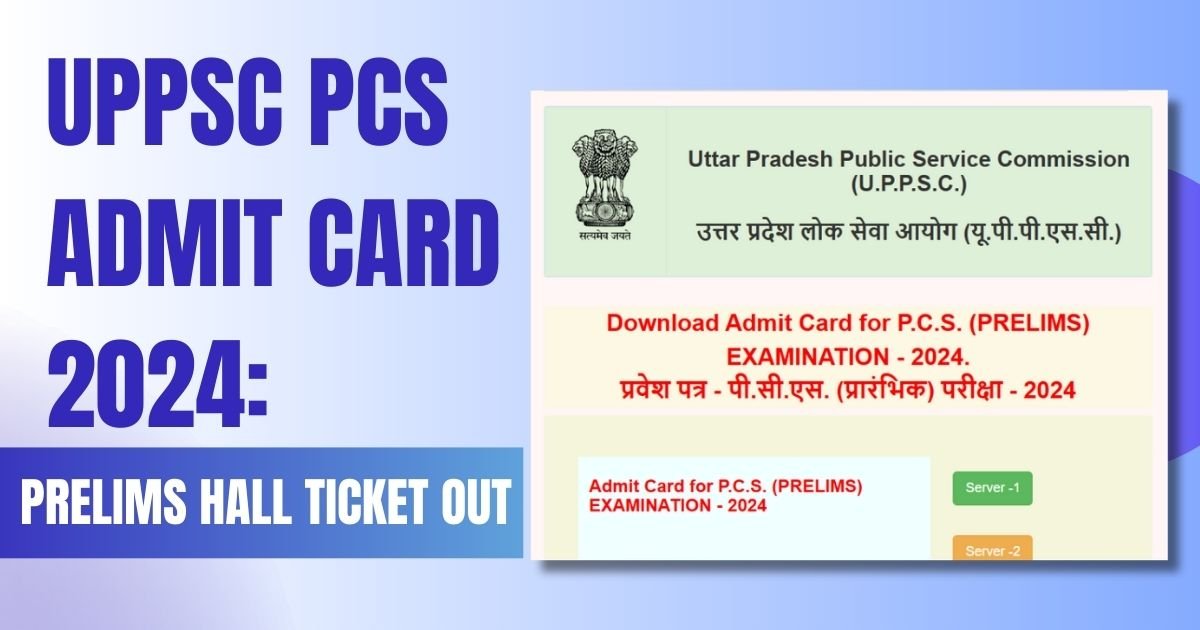 UPPSC PCS Admit Card 2024: UPPSC PCS 2024 prelims hall ticket out, exam on Dec 22
