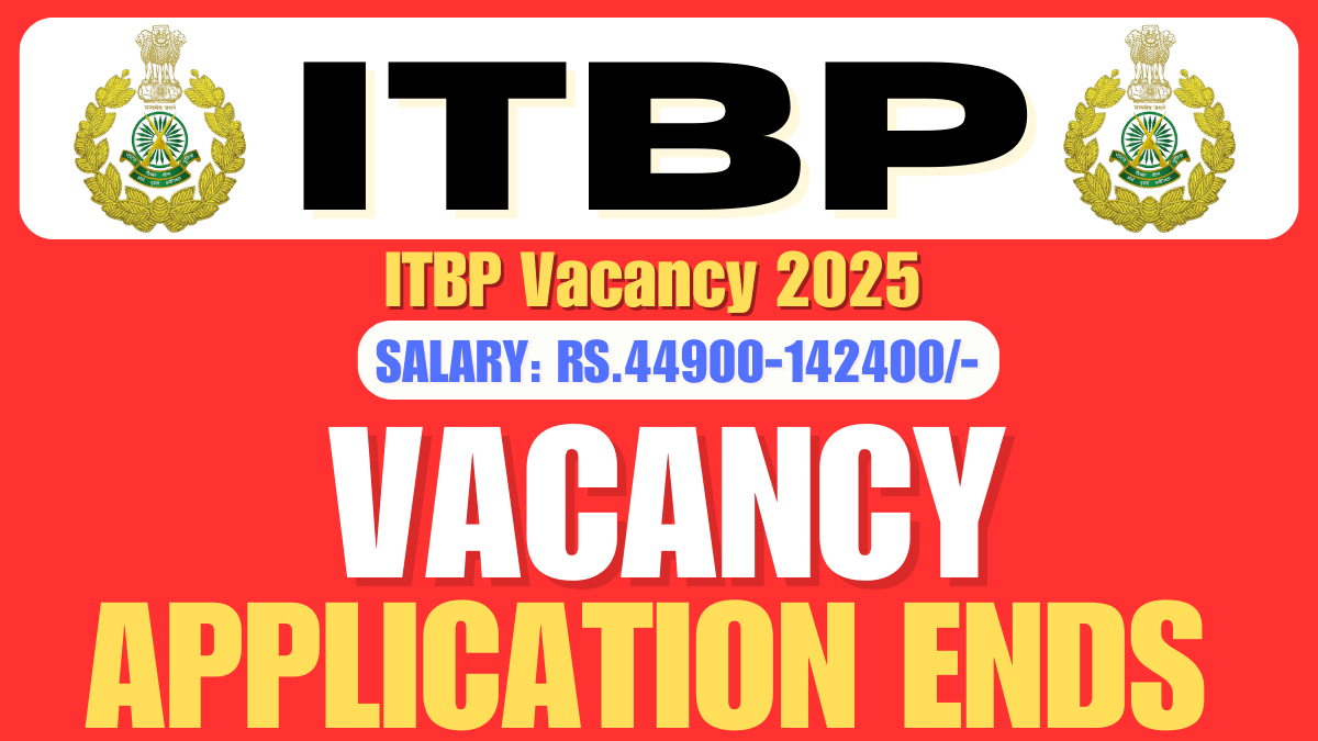 ITBP Vacancy 2025