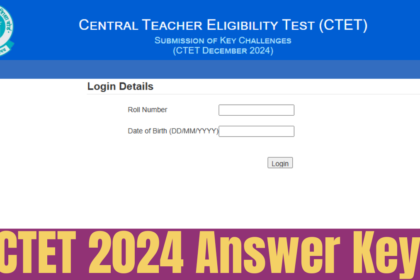 CTET 2024 Answer Key