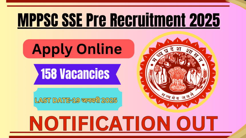 MPPSC SSE Pre Recruitment 2025