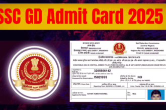 SSC GD Admit Card 2025