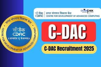 C-DAC Recruitment 2025