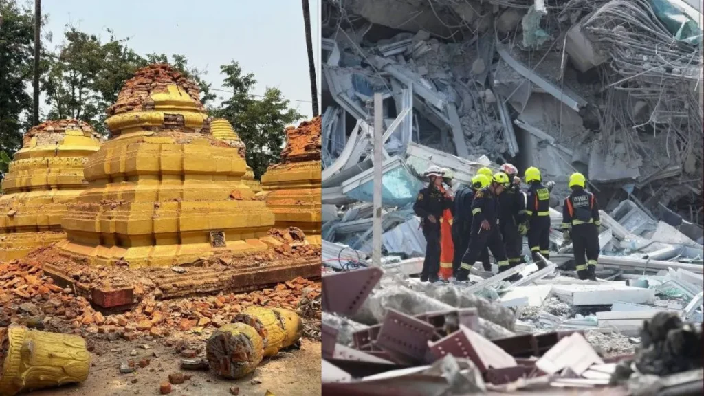 म्यांमार और थाईलैंड में आए भूकंप ने कैसे मचाई तबाही